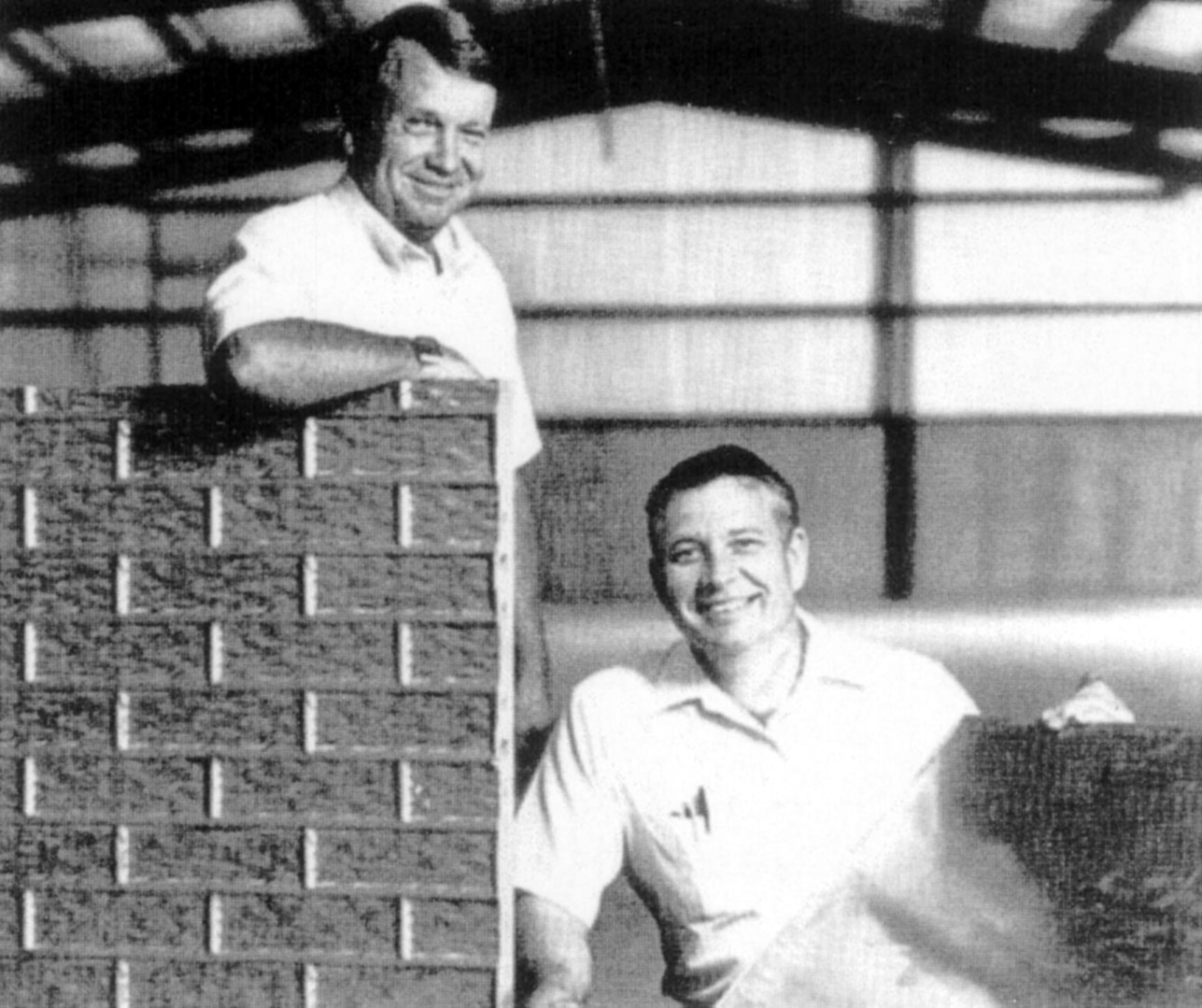 Wall-Ties & Forms founders Orval Engelken and Ross Worley